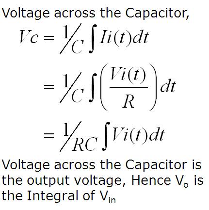 Simple RC Low Pass Filter Circuit Diagram with Frequency Response