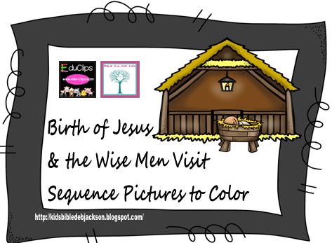 Bible Fun For Kids: Birth of Jesus Printables