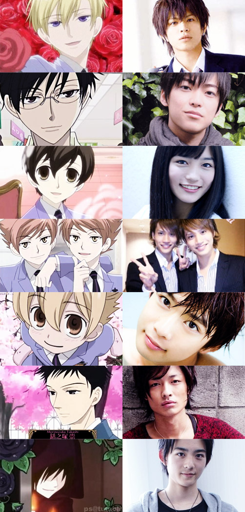 Live Action Ouran Cast Confirmed!