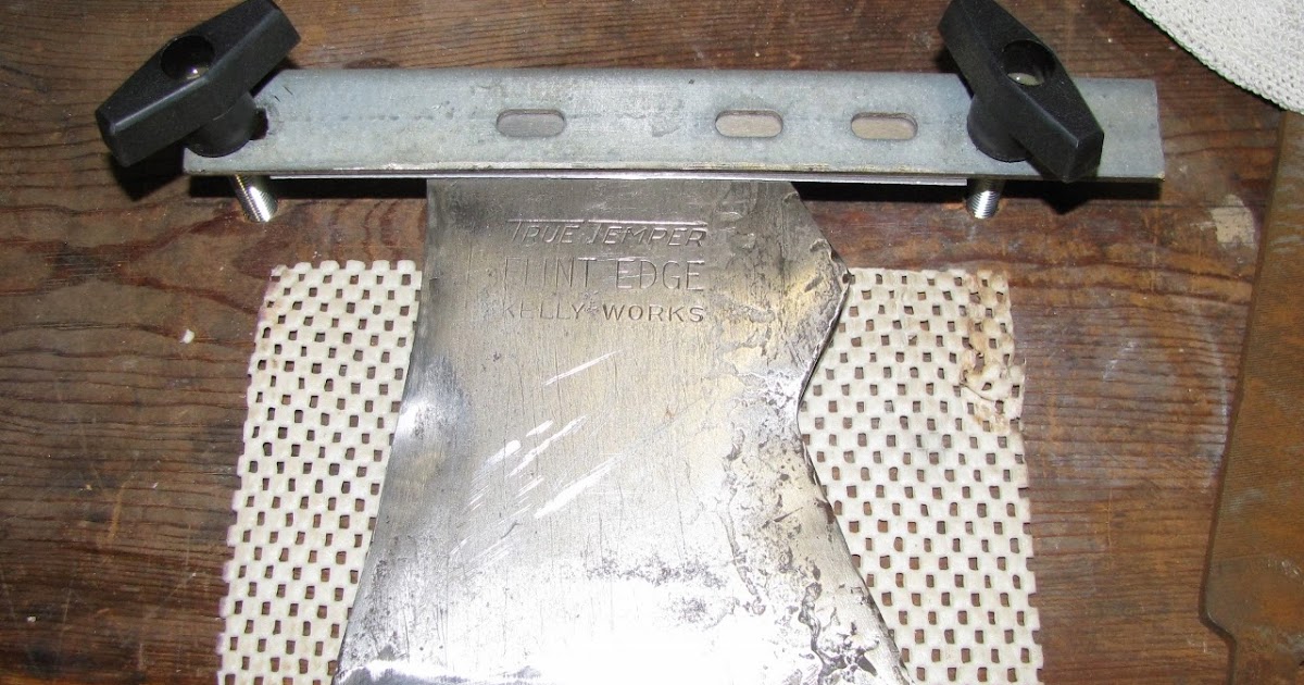 Hickory Tool Handles Made in USA Easy Axe Sharpening Vise