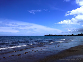 Natural Rural Beach View Of Labuhan Aji Beach At Temukus Village, North Bali, Indonesia