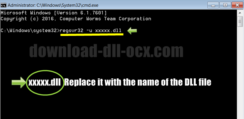 Unregister LLVMMail.dll by command: regsvr32 -u LLVMMail.dll