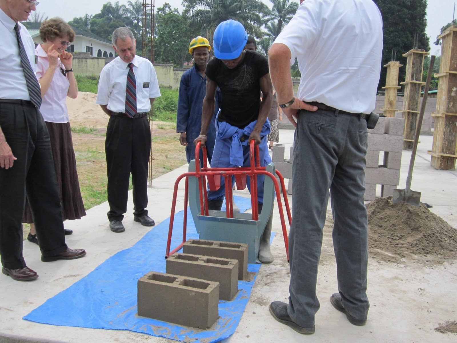 Mission in the Congo Construction Skills Training in Kinshasa