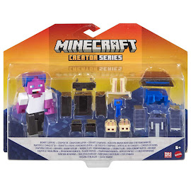 Minecraft Bunny Slippers + Striped Tie Creator Series Figure