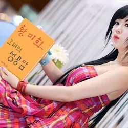 Hwang Mi Hee &ndash; Lovely in Red Dress Foto 12