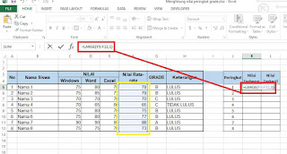 mencari 3 nilai tertinggi di excel