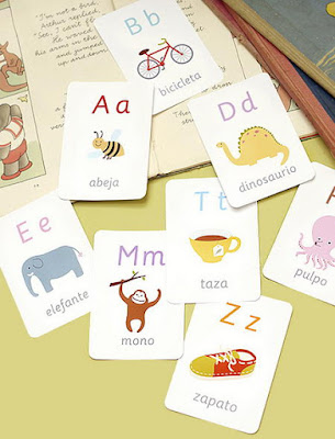 Actividades para Educación Infantil: didácticas (flashcards) del abecedario