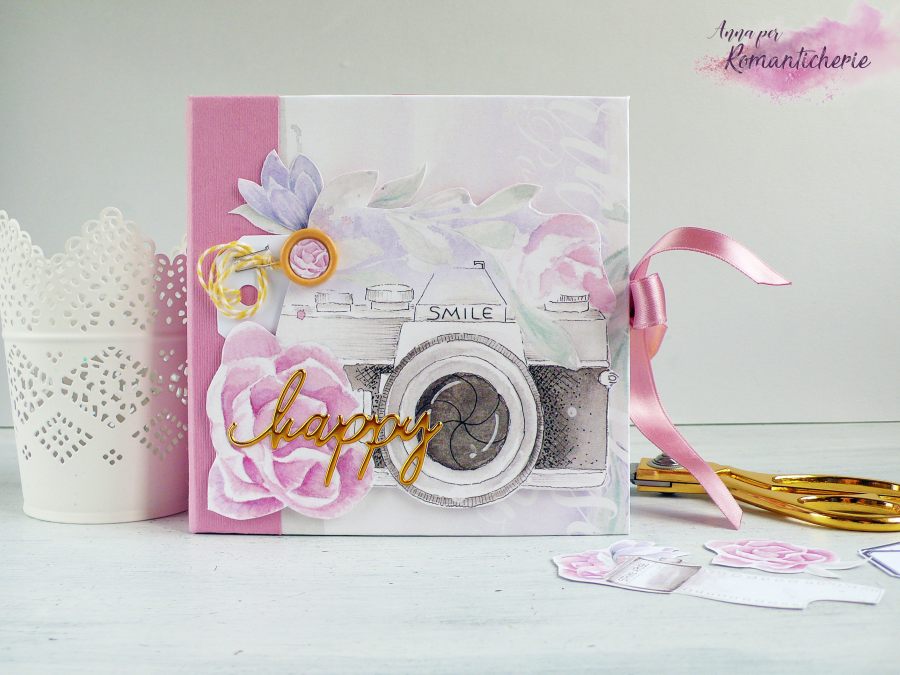 [Scrapbooking] Mini album spina a Cerniera Nascosta Hidden Hinge