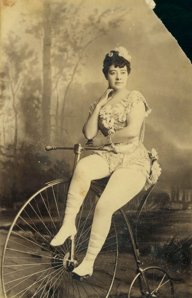 Penny Farthing  Cycling Through Time in Captivating Vintage Photographs - 92