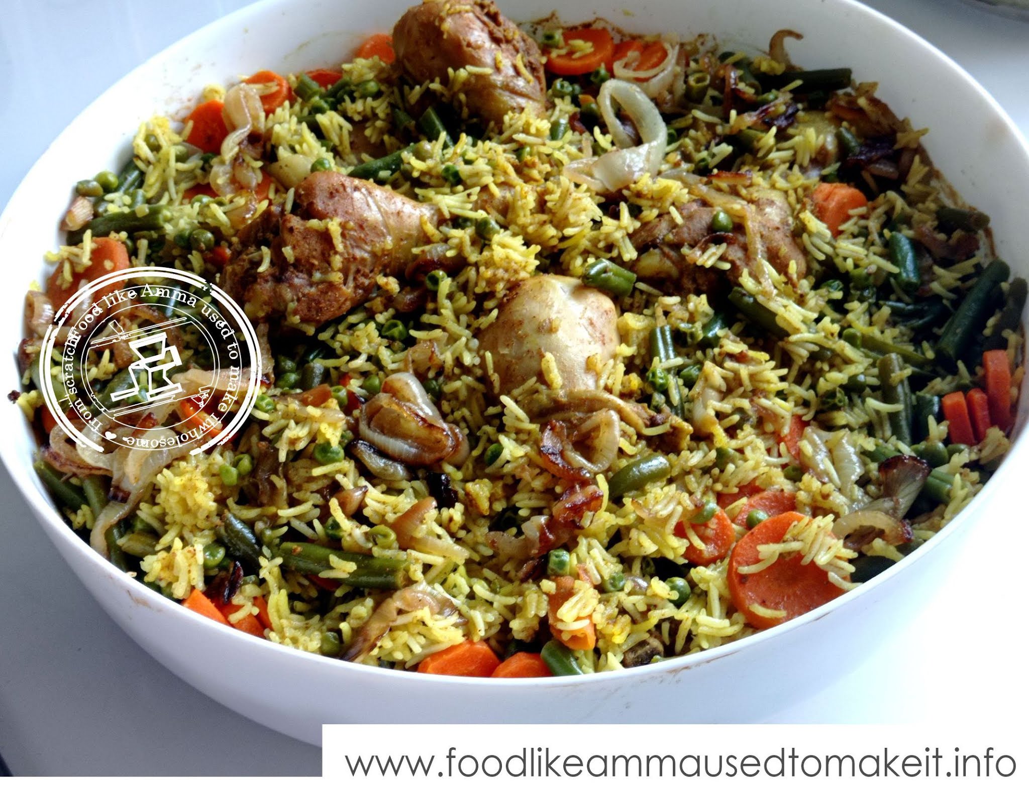 Chicken Biryani in the Oven Recipe