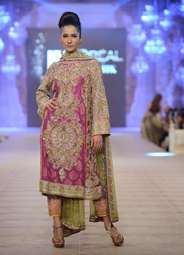 Nomi Ansari Gul Bridal Collection 2015 at PLBW 2014 - Clothing9Store.pk