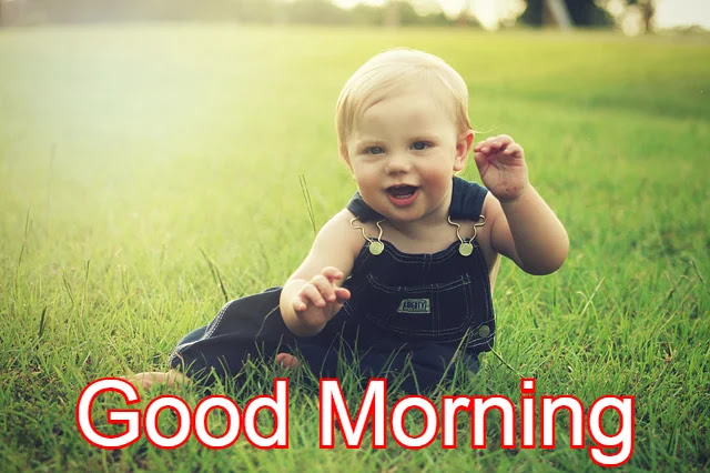 Good Morning Cute Baby HD Image Good Morning Cute Baby HD Image