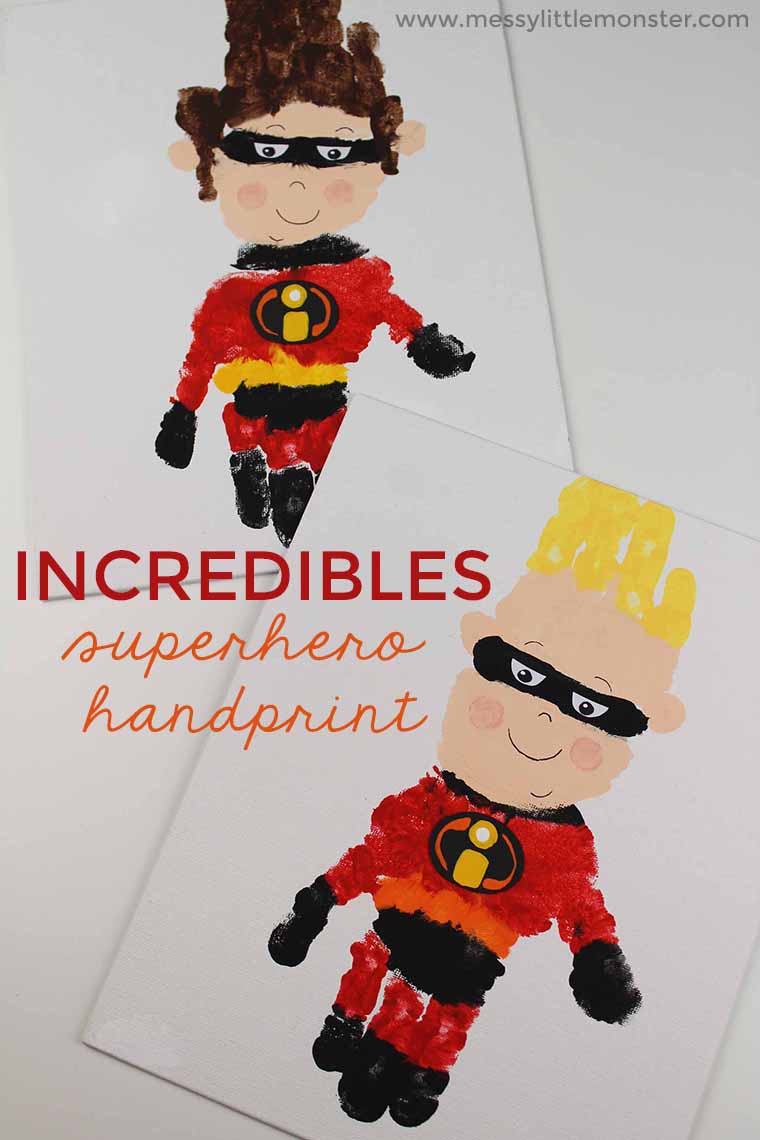 Superhero Mask Craft - Messy Little Monster