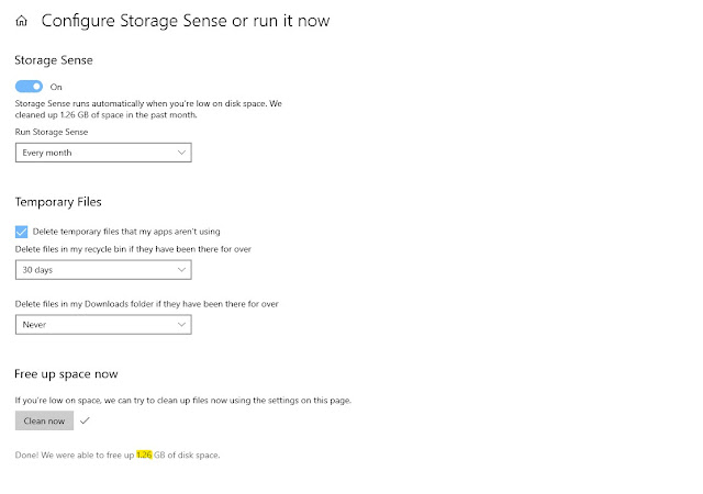 storage sense