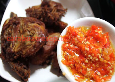 Foto Resep Sambal Korek Bebek Goreng Sederhana Spesial Pedas Asli Enak