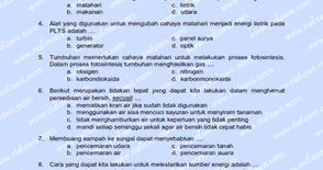 Soal Kelas 3 Tema 6 Subtema 1 Soal Kelas 3 Tema 6 Subtema 1