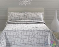 Colcha Pompeya gris Colcha Pompeya gris