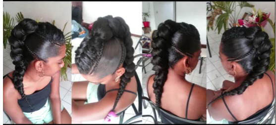 Mohawk hairstyles, Braids hairstyles for black women