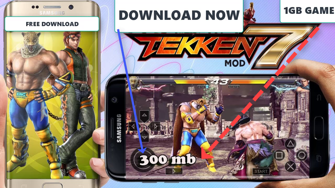 Download tekken 7 for android highly compressed iso