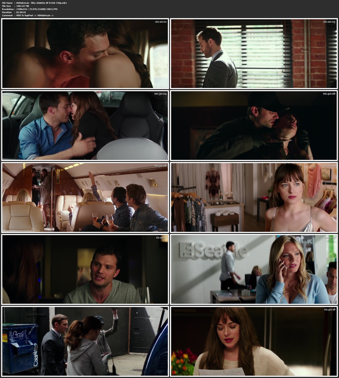 Fifty Shades Freed 2018 300MB English Movie UNRATED 480p BRRip ESubs Download