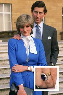 Lady Diana Spencer and Prince Charles engagement