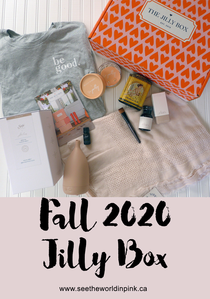 Fall 2020 The Jilly Box Subscription See the World in PINK