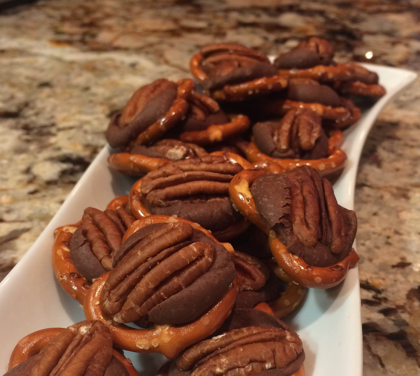 ChocolatePecan Pretzel Twist