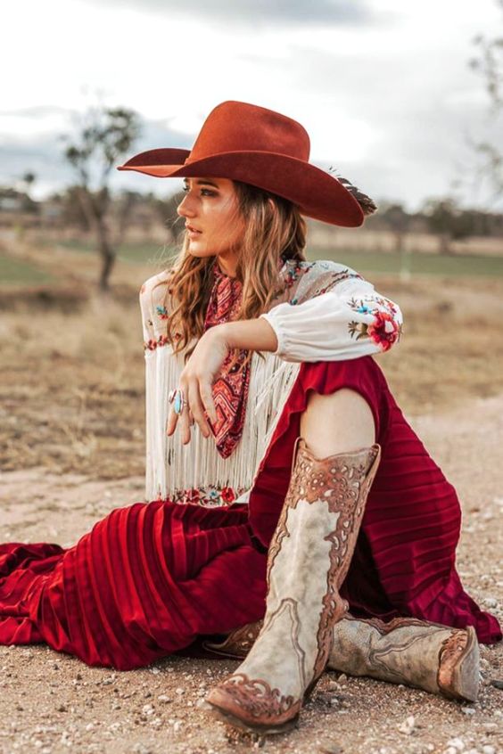 Stylish and comfortable in cowboy boots Just sexy boots