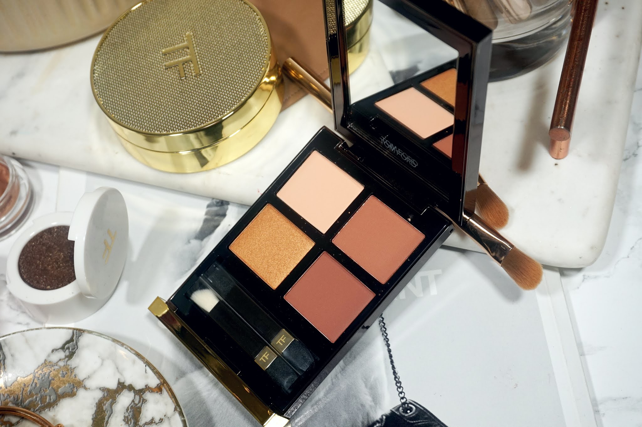 Tom Ford Desert Fox Eye Color Quad Review and Swatches