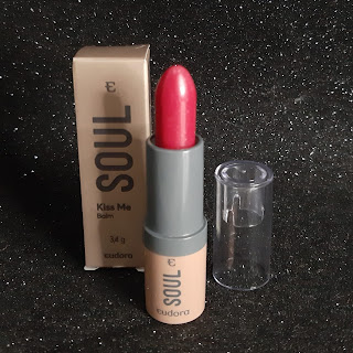 resenha balm labial soul kiss me eudora melancia fresh dicas da tia