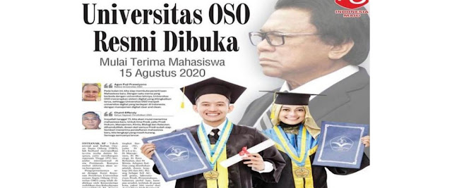 Universitas OSO Resmi Dibuka di Pontianak