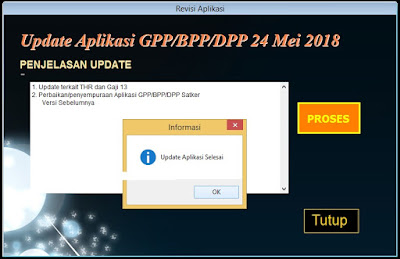Update Aplikasi GPP versi 5.3 (24 Mei 2018)