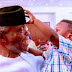 PHOTOS OF THE DAY: Little boy who wanted Osinbajo's cap gets it