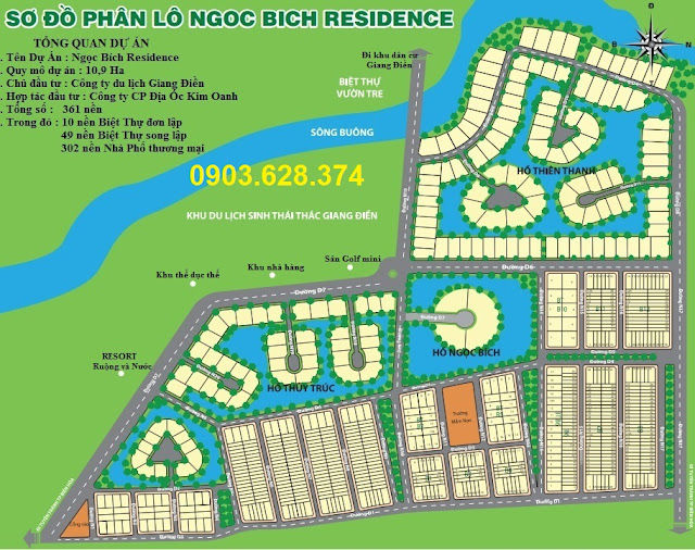 Đất nền nghỉ dưỡng KDL Thác Giang Điền - Dự án Ngọc Bích Residence, chỉ từ 3,4tr/m2, tặng xe SH trong 4 ngày đầu tiên mở bán