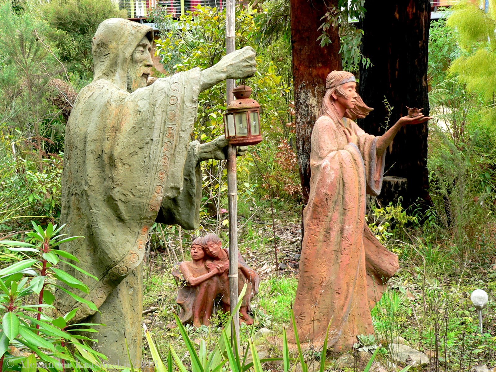 Aggregata Plants & Gardens Bruno Torfs' art sculpture garden in