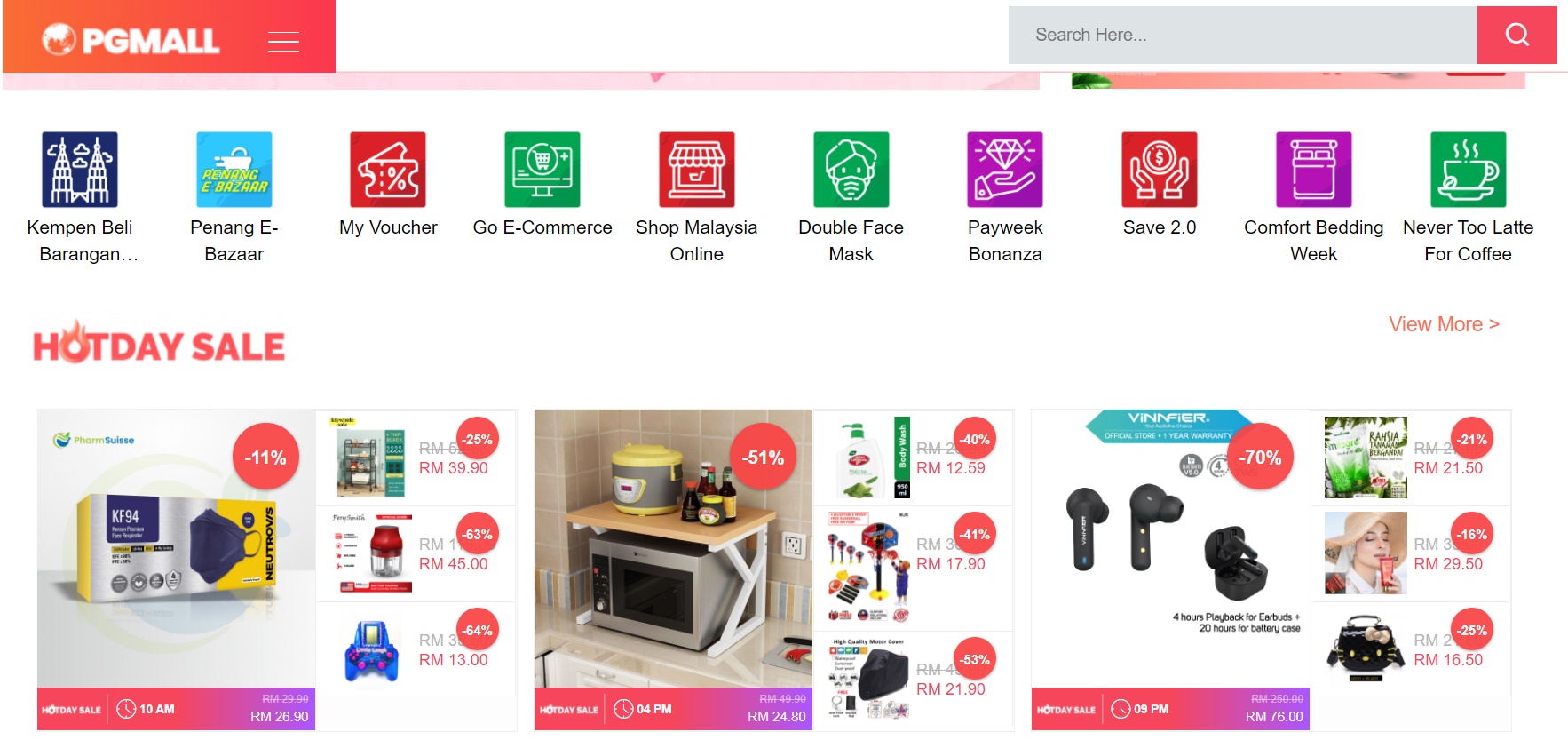 PG Mall , platform e-commerce tempatan terbaik di Malaysia - BEN ASHAARI