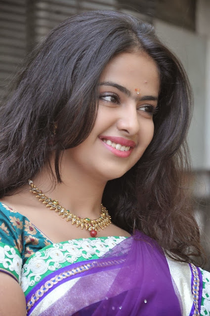 Telugu Actress Avika Gor Latest Stills In Half Saree 10