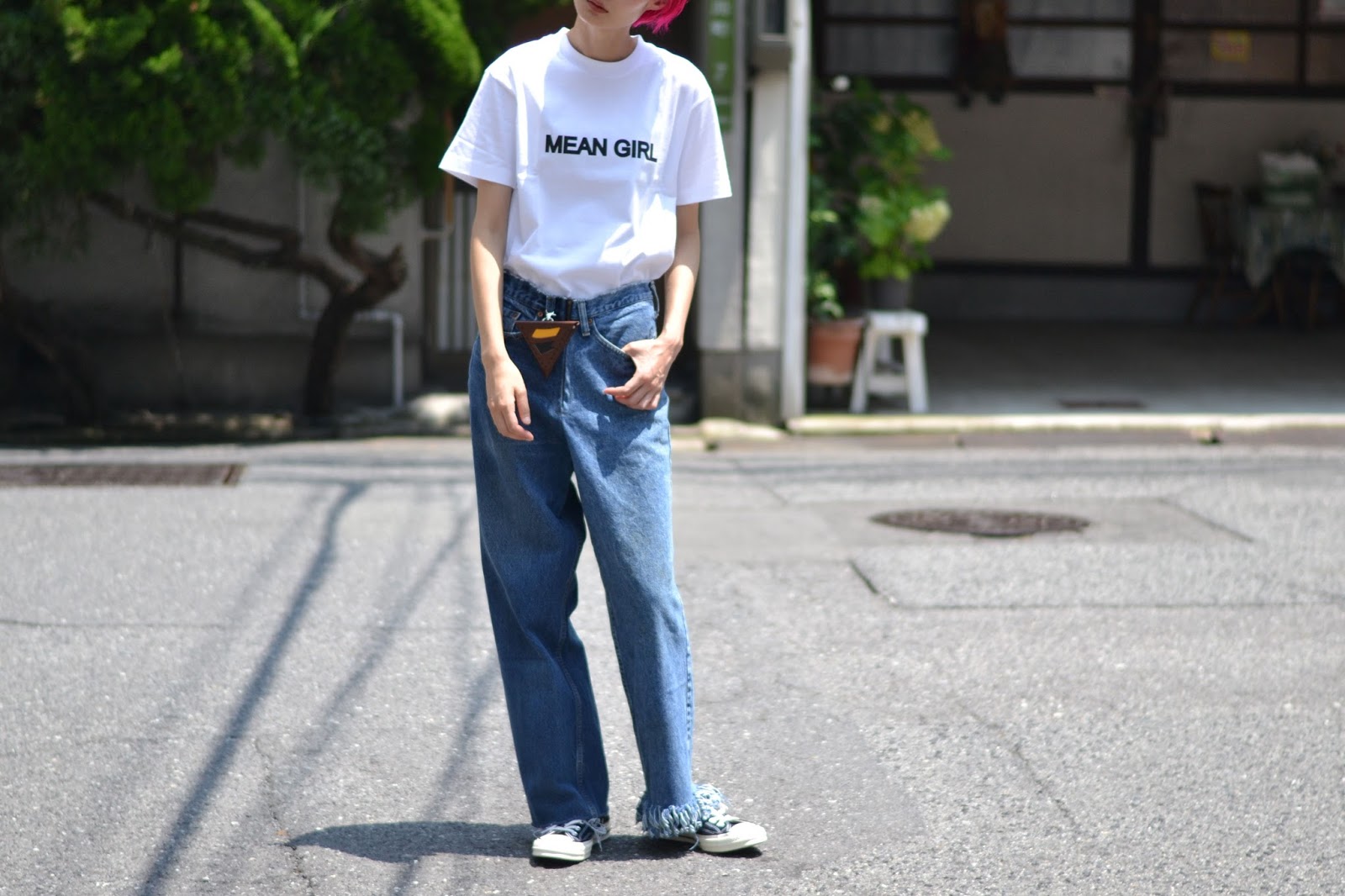 77CIRCA / ナナナナサーカ 「CIRCA MAKE FRINGE DEIM PANTS」 - input