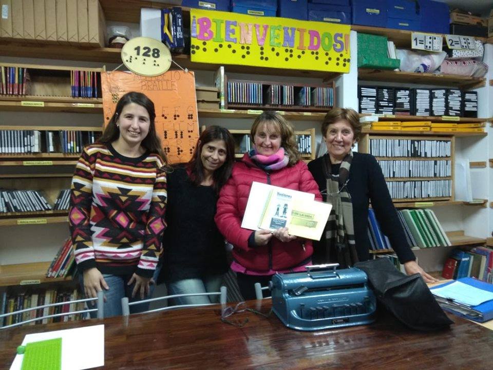 BIBLIOTECA POPULAR BRAILLE Y PARLANTE DÍA NACIONAL DEL LIBRO
