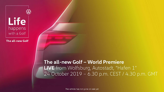 Novo VW Golf Mk8 2020 é o primeiro da era digital