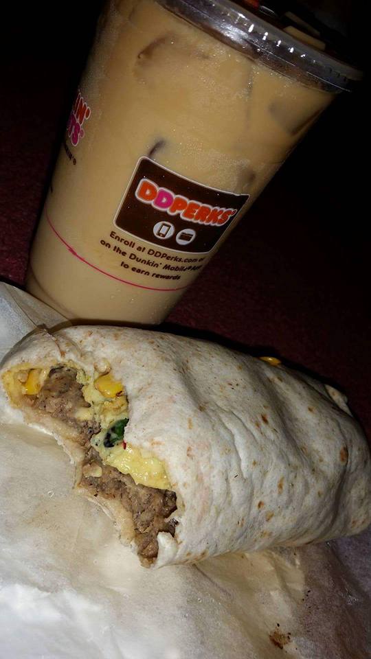 Dunkin' Donuts GranDDe Burrito Available February 29 ChitChatMom