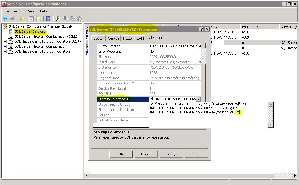 SQL Server Günlüğü: Tüm "sysadmin"ler silinirse ne yapmak gerek?