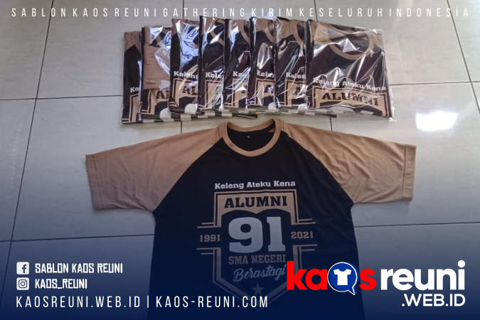 Sablon Kaos Reuni Gathering Terdekat dan Terpercaya Kirim Ke Seluruh Indonesia