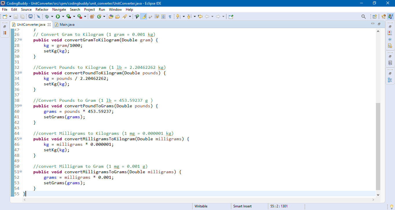 Post 7 - Build Unit Converter using Java