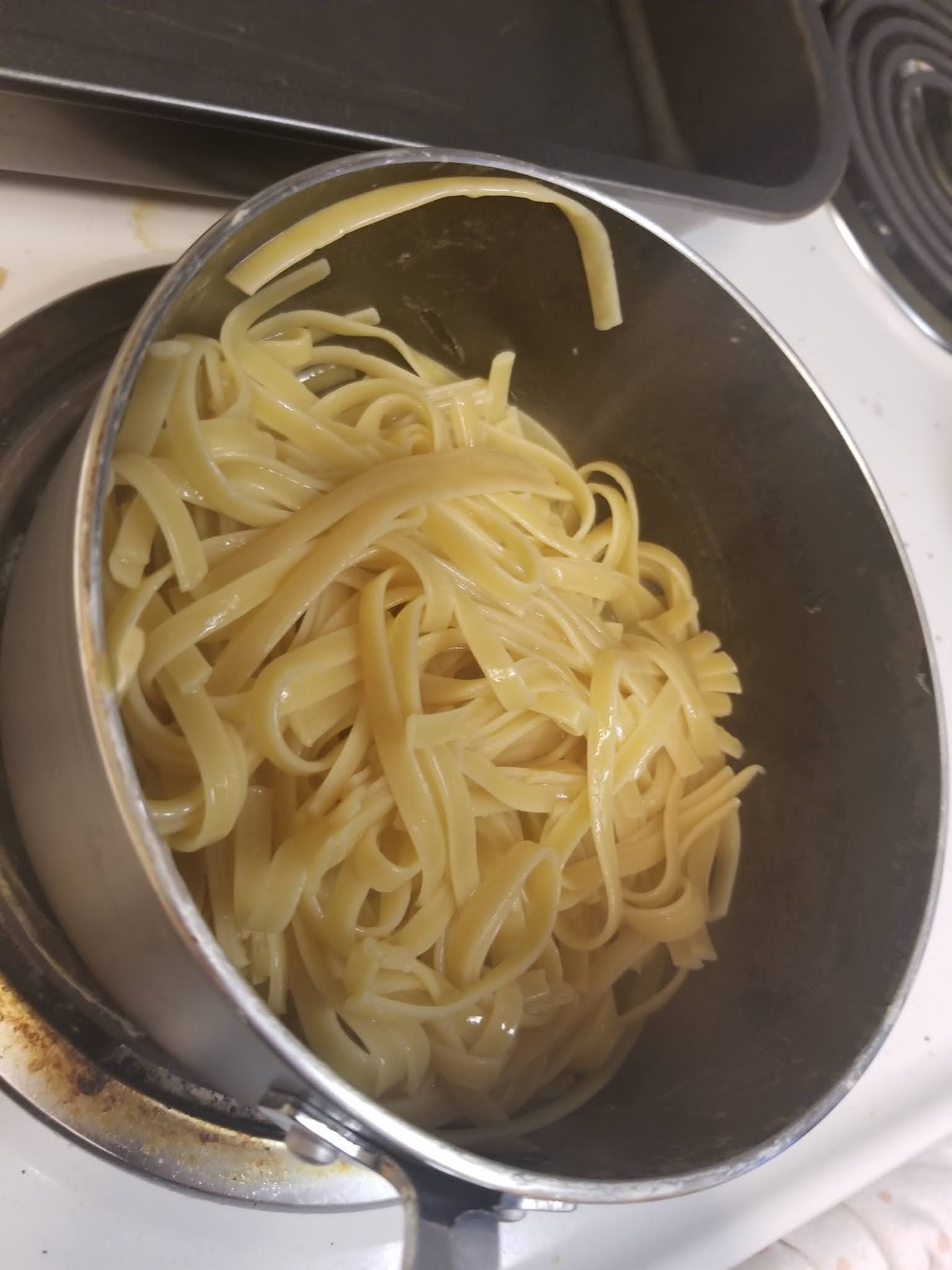 Four Cheese Chicken Alfredo Casserole