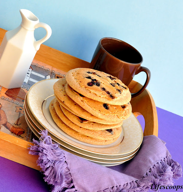 Life Scoops Whole Wheat Blueberry Pancake