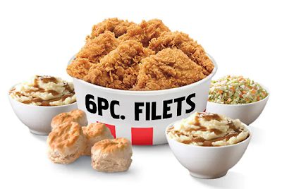 Kfc Fries Up New Boneless Chicken Breast Filets Brand Eating