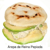 Arepa Reina Pepeada