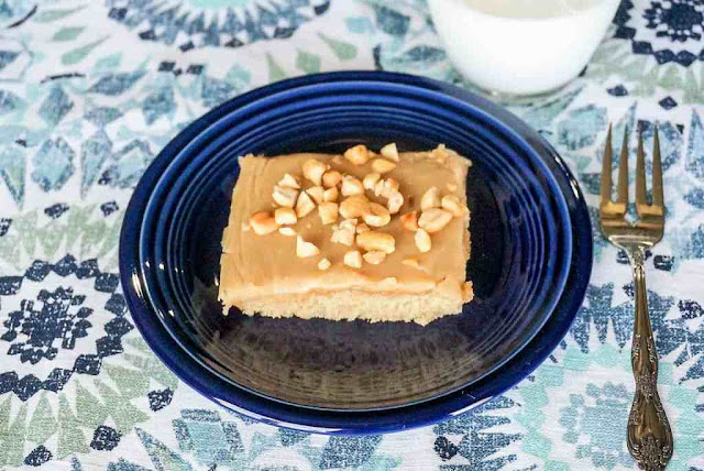 Peanut Butter Sheet Cake