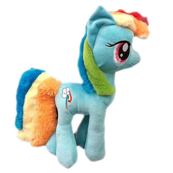 Artiest Verdrag grens My Little Pony Rainbow Dash Plush by Play by Play | MLP Merch